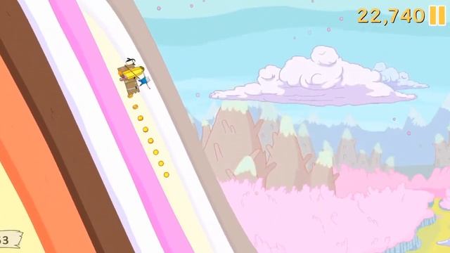 Ski Safari: Adventure Time - Skiing On The Mountain (iOS Gameplay) смотреть онлайн