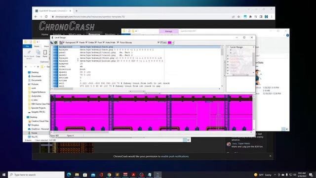 OpenBOR Tutorials - Free Stage Building Templates!! смотреть онлайн