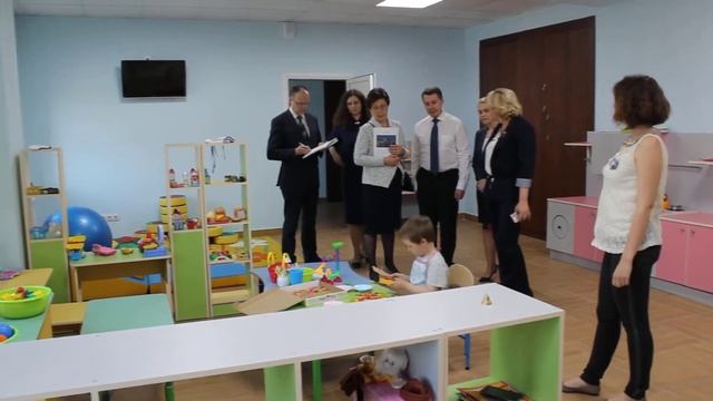 Делегация из Финляндии посетила детский Реабилитационный Центр смотреть онлайн