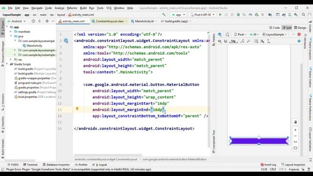 Constraint layout - Responsive design using percentage смотреть онлайн