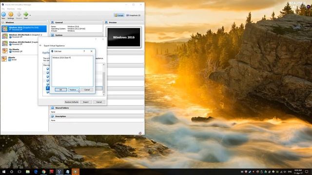 Creating an Image of Windows 2016 for VirtualBox смотреть онлайн