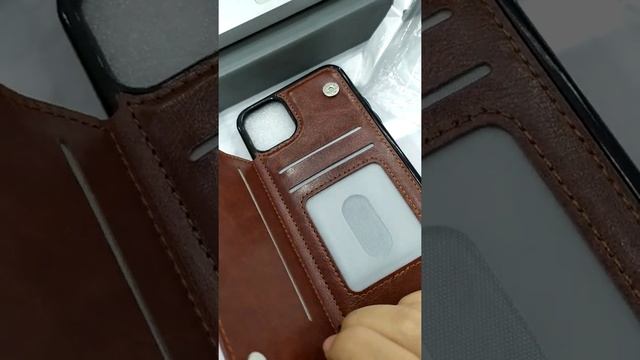 Leather case iPhone 11 pro max with card slot import #wotakushop смотреть онлайн