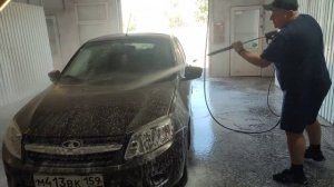 быстрая мойка авто самообслуживания)))