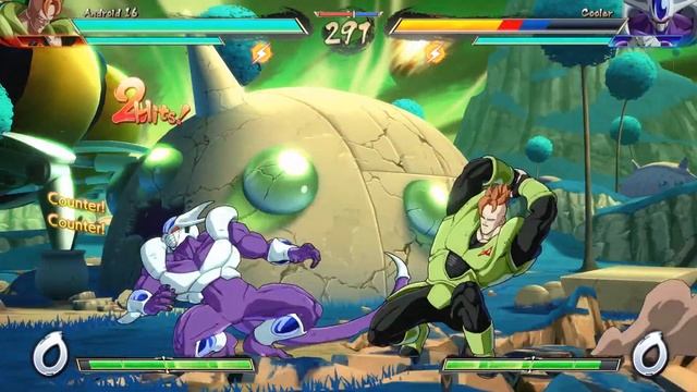 Android 16 & Android 17 vs Cooler & Frieza (Hardest AI) - Dragon Ball FighterZ смотреть онлайн