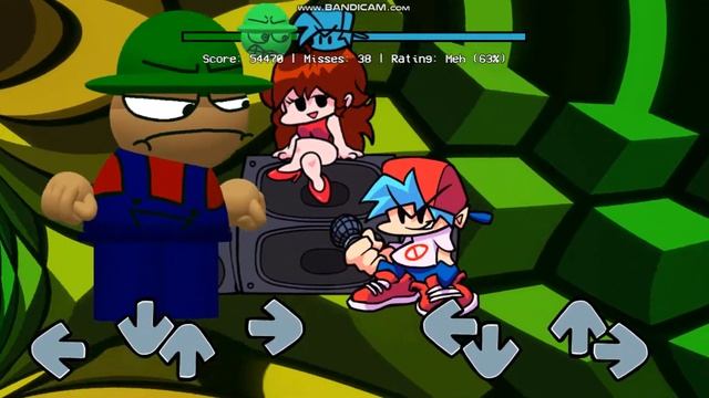 FNF DISRUPTION! Bambi (FNF KBH GAMES DAVE AND BAMBI GOLDEN APPLE EDITION MOD) DISRUPTION BAMBI 3D!!