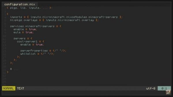 Effortless Minecraft Servers on NixOS | Simple Declarative Setup