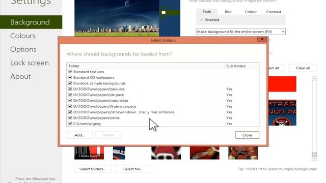como cambiar la imagen de fondo del menu metro de windows 8 смотреть онлайн