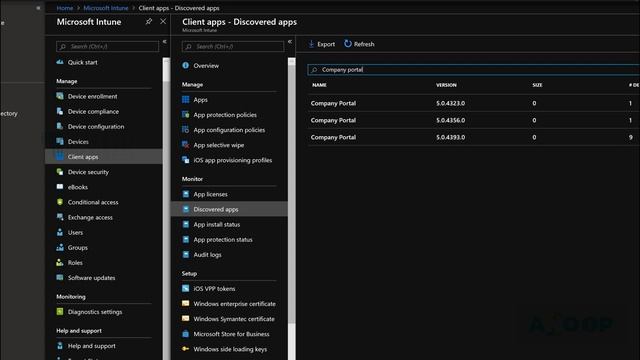 How to Find out Intune Android Company Portal Version Details from Intune Console #MSIntune Portal смотреть онлайн