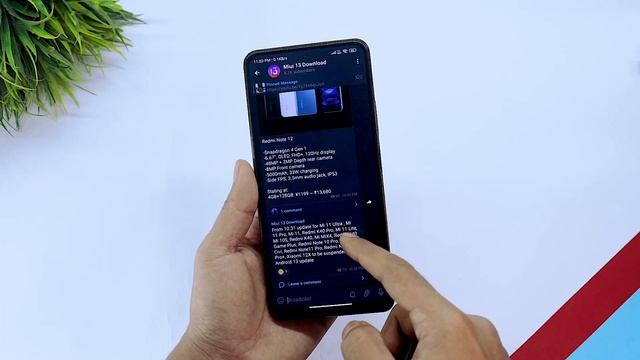 Miui 13 Android 13 Update - Xiaomi Device Getting Android 13 Update First | Redmi Note 10 Pro