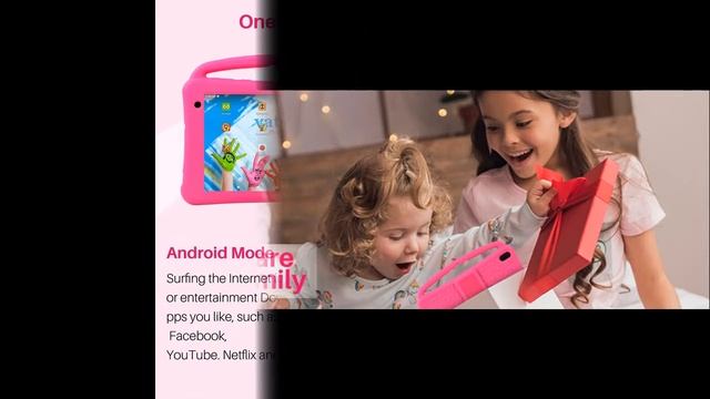 Kids Tablet 7 Inch IPS HD Display Quad Core Android 10.0 Pie Tablet PC смотреть онлайн