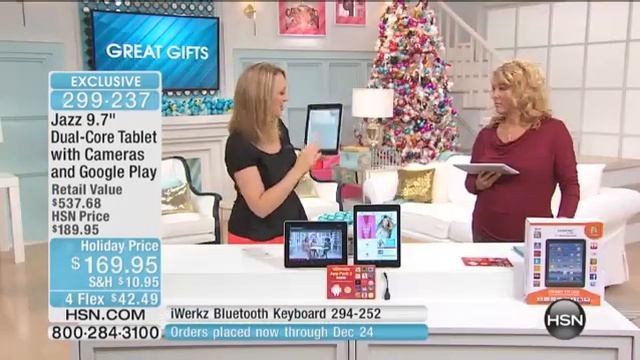 Jazz 9.7in DualCore 8GB Android Tablet with Apps смотреть онлайн