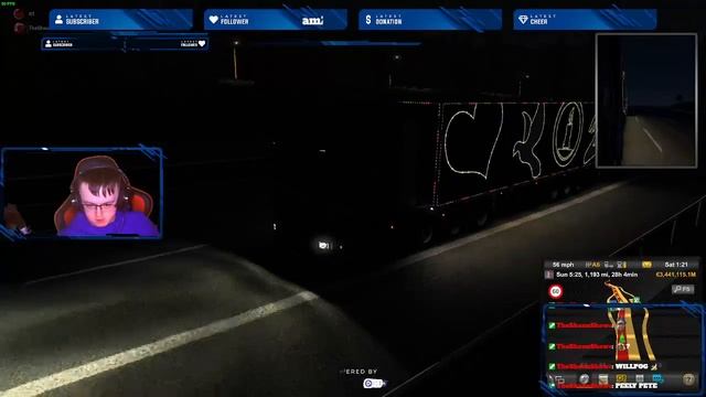 Playing Euro Truck Simulator 2 - Christmas Special 2022 смотреть онлайн