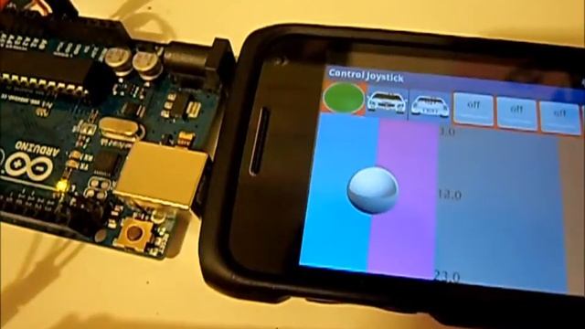 Android App receiving data from an Arduino смотреть онлайн