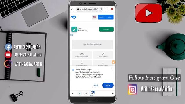 CARA DOWNLOAD GB WHATSAPP TERBARU DI GOOGLE CHROME смотреть онлайн