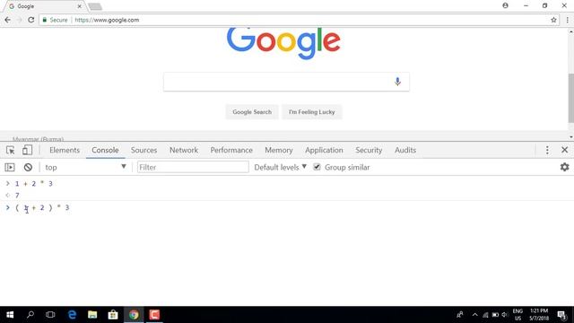07 JavaScript Arithmetic Operators смотреть онлайн