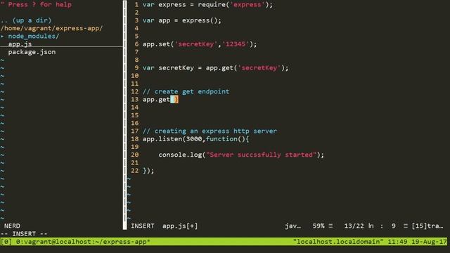 Part 6 - Creating GET route in express смотреть онлайн