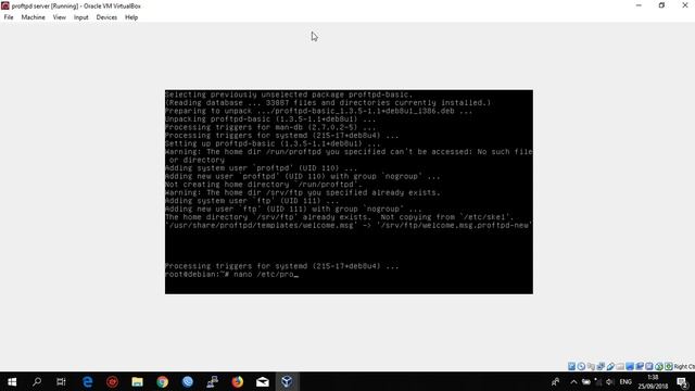 Tutorial Install dan konfigurasi dasar FTP Server Menggunakan Proftpd di Debian 8.5 смотреть онлайн