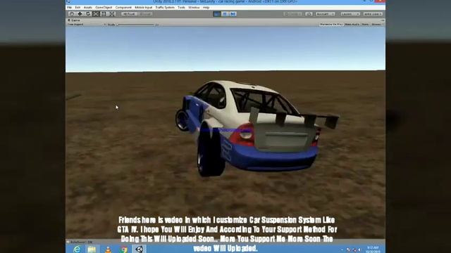 How TO Suspension Just Like GTA IV In Unity3d... смотреть онлайн