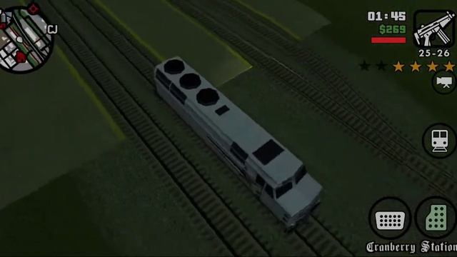 GTA San Andreas Mobile - Bug at Train смотреть онлайн