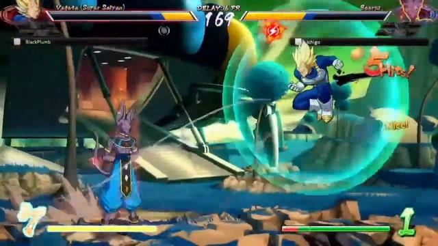 Dragon Ball FighterZ - Android 18 Vs. SSJ Goku Beta Gameplay смотреть онлайн