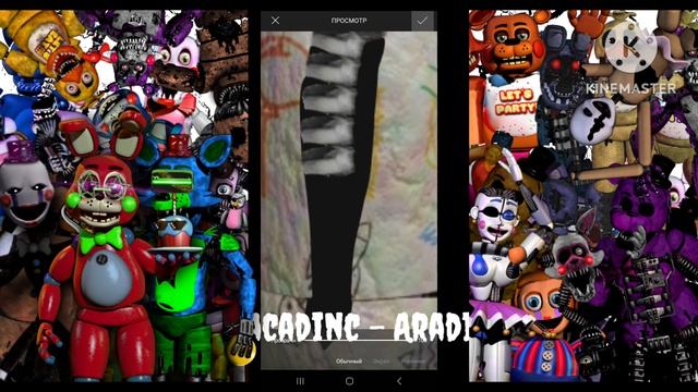 [FNAF SPEED EDIT ANDROID] Withered animatronic's Fnac 1 смотреть онлайн