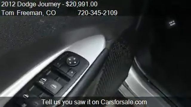 2012 Dodge Journey SXT AWD - for sale in Centennial, CO 8011 смотреть онлайн