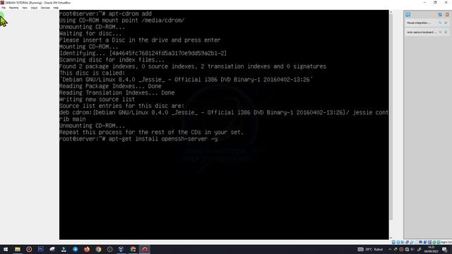 Cara Install Remote Server Linux Debian 8 Jessie смотреть онлайн