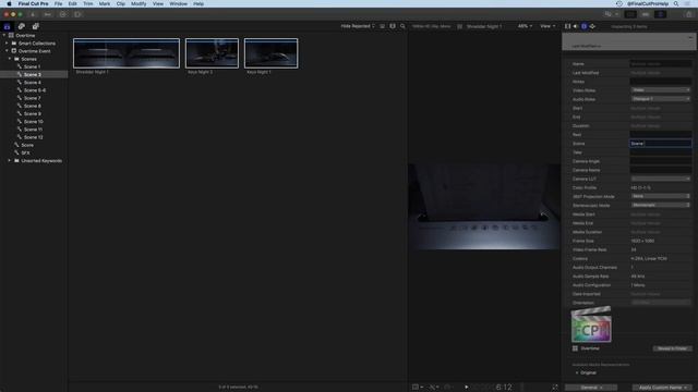 Learn Final Cut Pro X | How to Add Metadata using the Info Inspector смотреть онлайн
