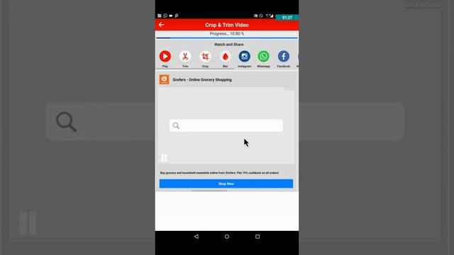 How to crop, trim, blur a video in android смотреть онлайн