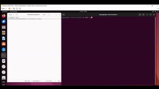 Comando rmdir - Ubuntu смотреть онлайн