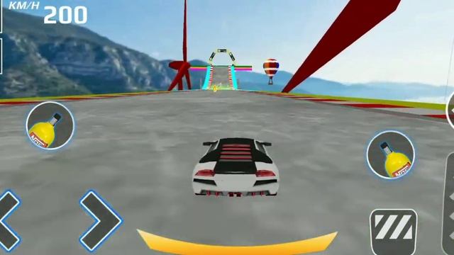 😍GT Stunt Mode in Superhero Car Stunt Master 3D | Mega Ramp Car Stunt || Superheroes Car Stunt