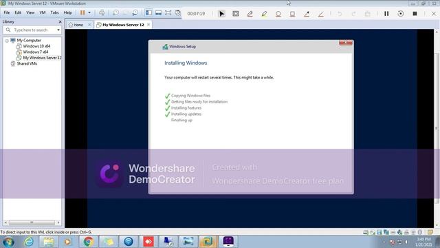 Windows server 2012 R2 Installation step in hindi on vmware смотреть онлайн