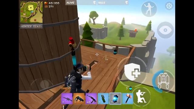 Rocket Royale THE BAZOOKA SAVED MY LIFE 1HP CLUTCH - Android Gameplay #188