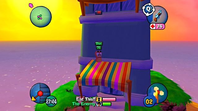 Worms 3D - Playthrough - [Part 3/3] смотреть онлайн