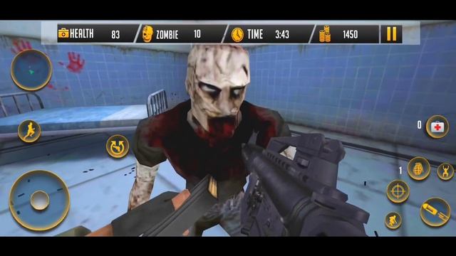 Dead Zombie Hospital Game : Zombie Survival Android GamePlay. смотреть онлайн
