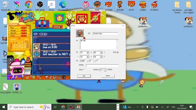 ULTRA RARE! Parappa The Rapper 2 Desktop Acsessories And How To Install