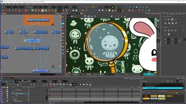 RIGGING - Как сделать лупу + перемещение без искажений (PART 2 и 3) смотреть онлайн