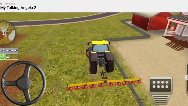 3d driving Modern Farm Tractor Driving Games - Farming Tractor 3D - Android Game play смотреть онлайн