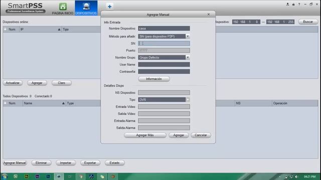 DESCARGAR E INSTALAR SMART PSS PARA VISUALIZAR TUS CAMARAS смотреть онлайн
