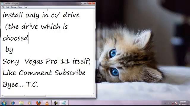 Shortest Video On How To Install Sony Vegas Pro 11 when the crack is not working смотреть онлайн