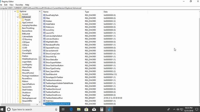 (Hindi) How to Make the Taskbar Clock Display Seconds in Windows 10 смотреть онлайн