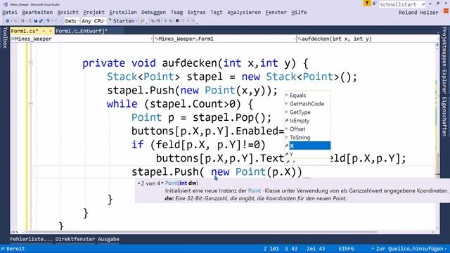 C# Winforms Minesweeper Teil 4 смотреть онлайн
