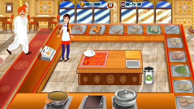 Indian Restaurant Crazy Kitchen Chef Cooking Games