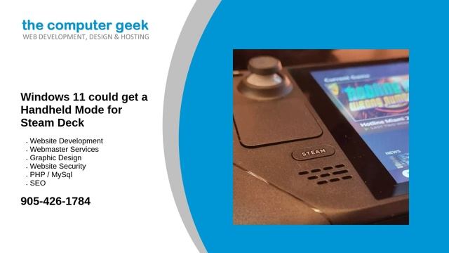 Windows 11 could get a Handheld Mode for Steam Deck смотреть онлайн
