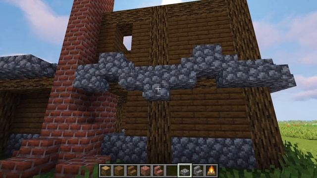How to Build a Rustic Mountain Starter House in Minecraft! (1.14 Tutorial) смотреть онлайн