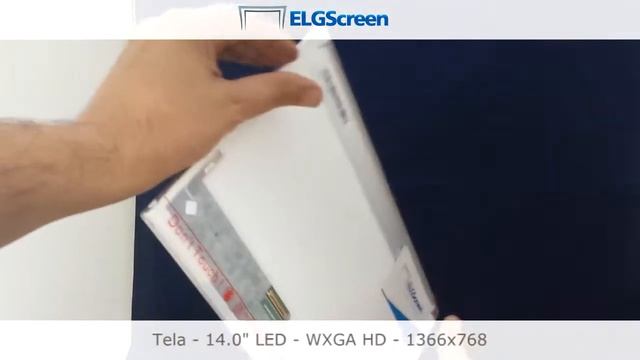 ELGScreen - Tela para notebook 14.0" LED WXGA HD - 1366x768 (100063) смотреть онлайн
