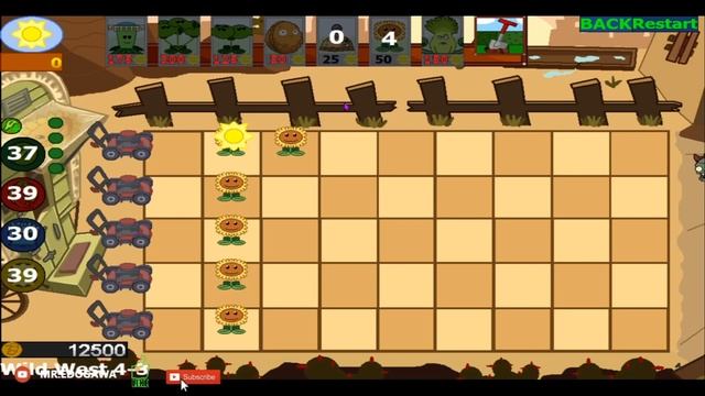 PVZ MOD BIG Adventure BY TOMMY_06 : Wild West 1 to 5 Plants Vs. Zombies NO CHEAT + Link Download смотреть онлайн