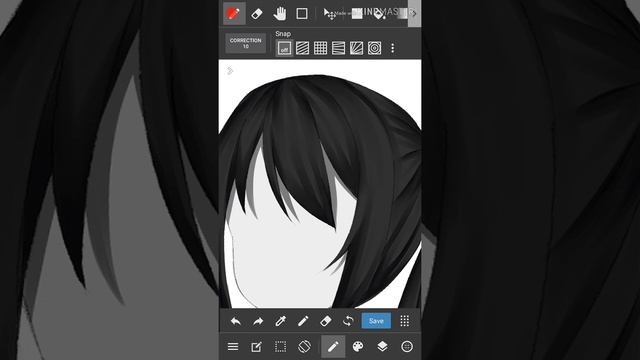 【Medibang Paint】Coloring Anime Hair смотреть онлайн