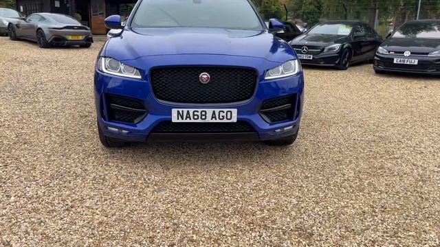 Jaguar F Pace 2.0d R-Sport смотреть онлайн