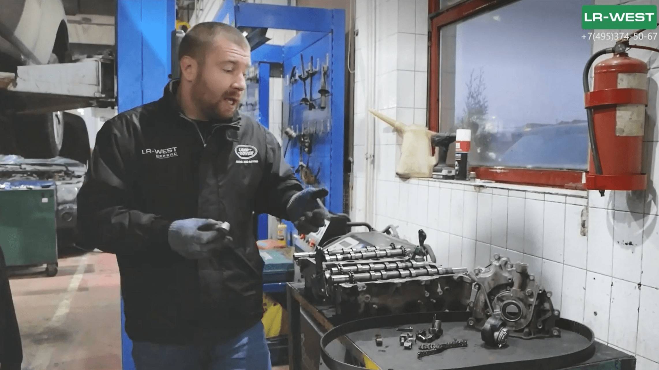 Удар поршней по клапанам 2.7 TDV6 Дискавери 3 смотреть онлайн